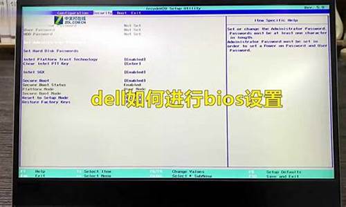 dell如何进入bios重装系统_dell咋进入bios