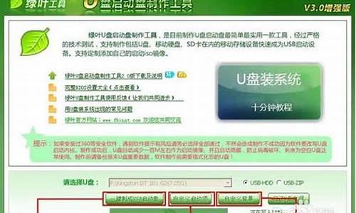 绿叶u盘启动盘制作工具是干什么的_绿叶u盘启动盘制作工具是干什么的软件